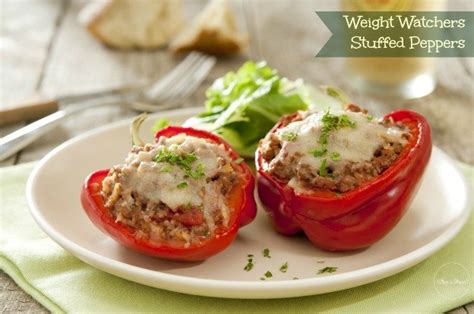 weight-watchers-stuffed-peppers-when-is-dinner image