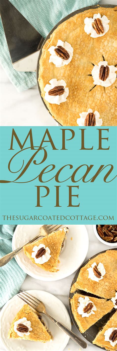 simple-maple-pecan-pie-with-cinnamon-whipped-cream image