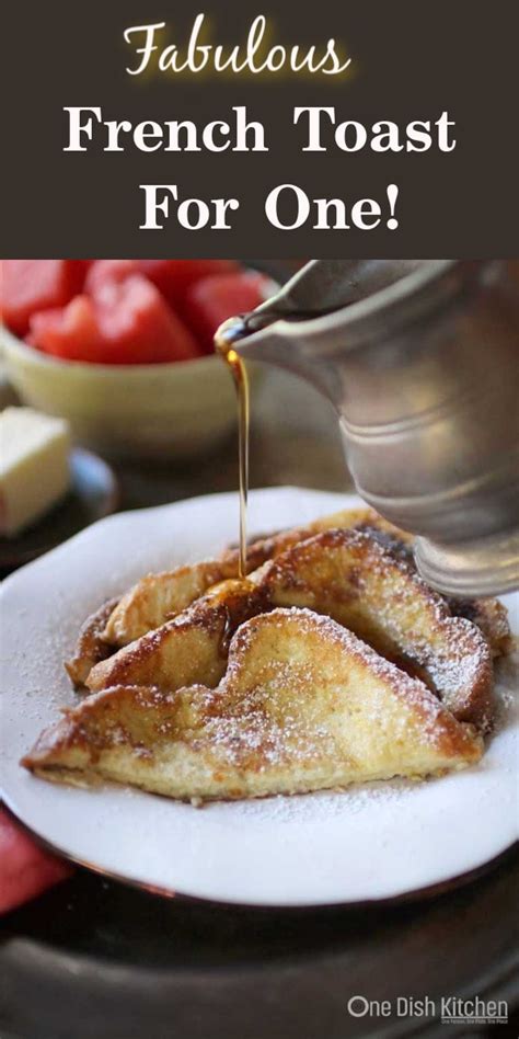easy-french-toast-recipe-for-one-person-one-dish-kitchen image