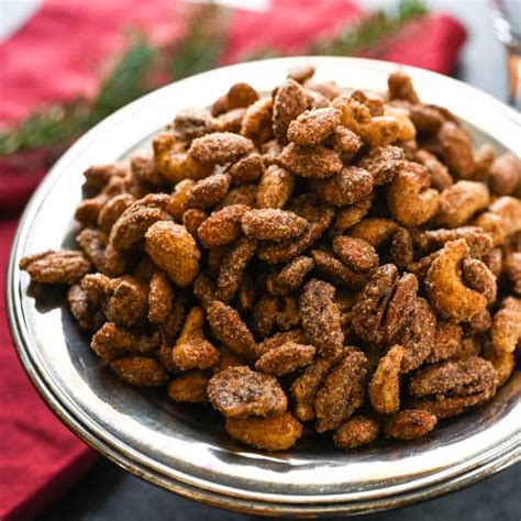 sweet-spicy-christmas-nuts-garlic-zest image