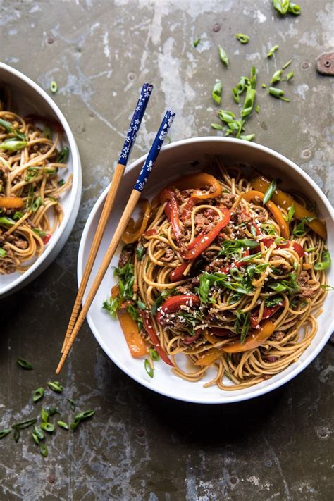 weeknight-20-minute-spicy-udon-noodles-half-baked image