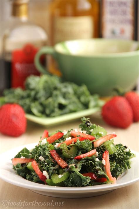 kale-salad-with-strawberries-and-celery-amys-healthy-baking image