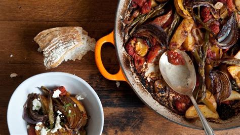 greek-style-vegetable-casserole-recipe-bon-apptit image