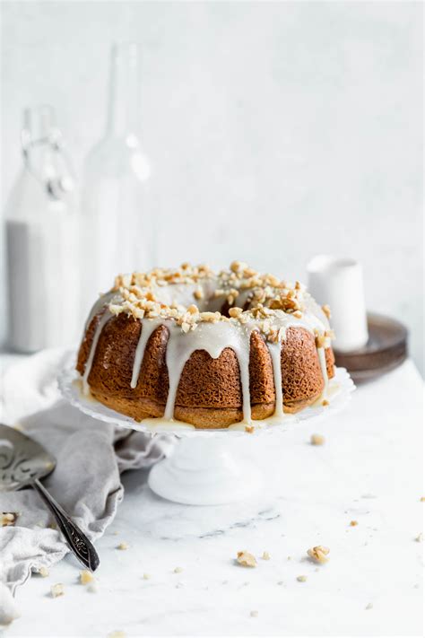 sweet-potato-bundt-cake-with-maple-icing-broma-bakery image