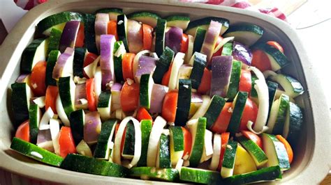 layered-eggplant-zucchini-tomato-gratin-savoury image