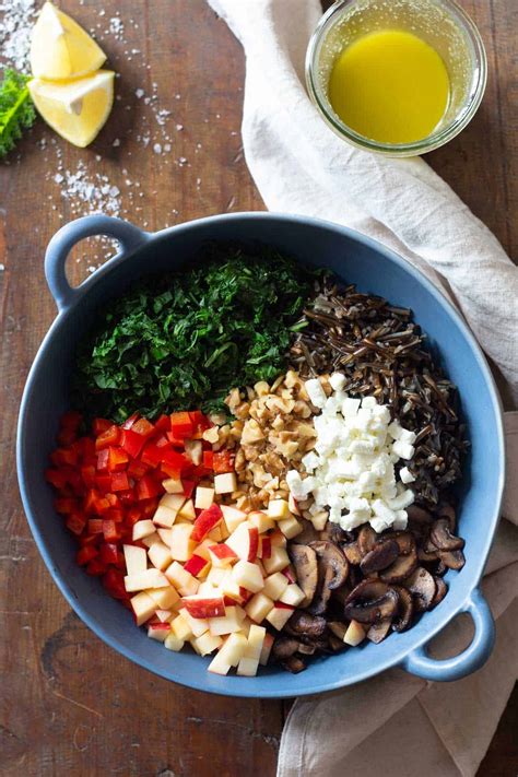 warm-wild-rice-salad-green-healthy-cooking image