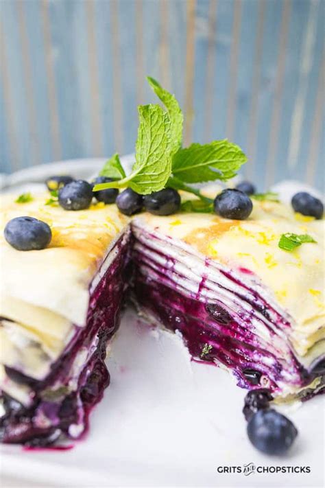 blueberry-ricotta-crepe-cake-grits-and-chopsticks image