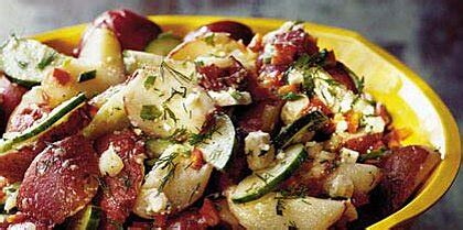 dilled-potato-salad-with-feta-recipe-myrecipes image