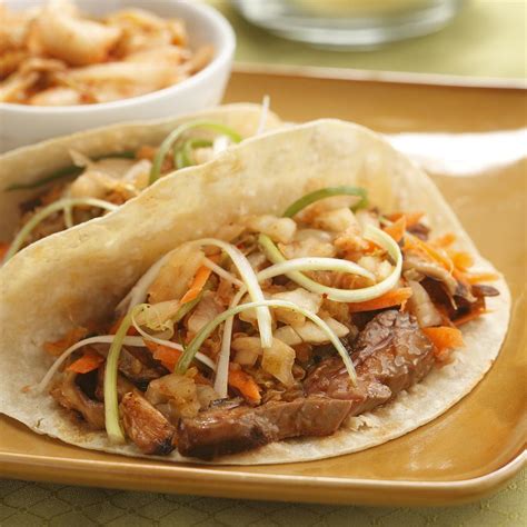 korean-steak-mushroom-tacos-with-kimchi image