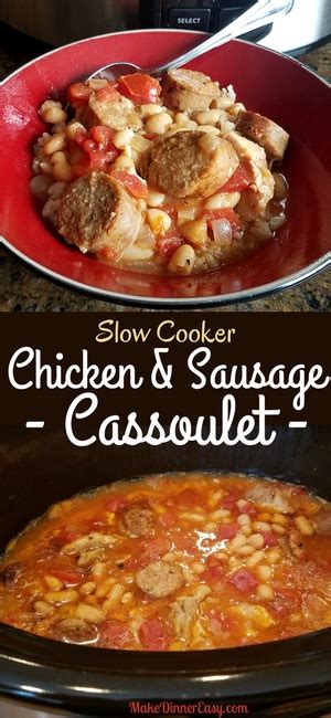 slow-cooker-chicken-and-sausage-cassoulet image