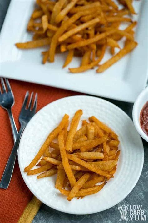 crispy-keto-baked-jicama-fries-air-fryer-or-oven-low image