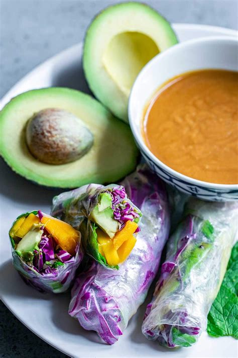 mango-avocado-summer-rolls-with-peanut-sauce image