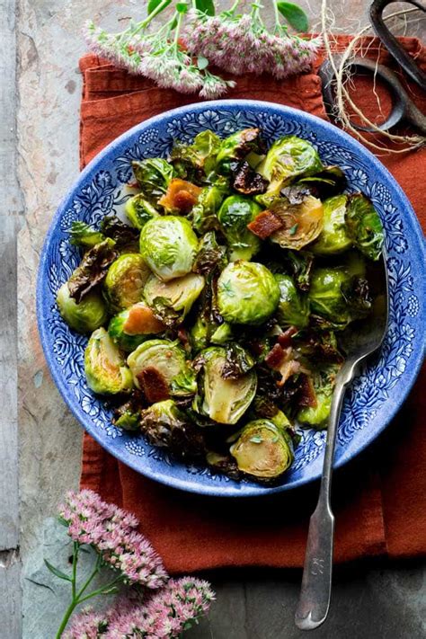 maple-bacon-roasted-brussels-sprouts-healthy image