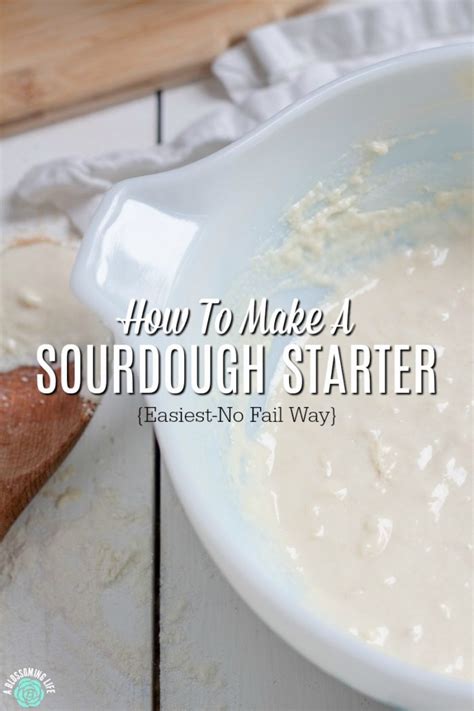 how-to-make-a-sourdough-starter-easiest-a image