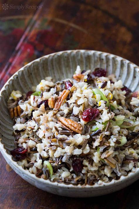 wild-rice-salad-with-cranberries-and-pecans-simply image