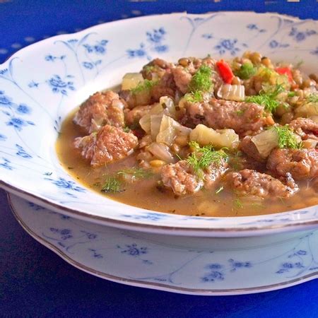 sausage-lentil-and-fennel-stew-daily-dish image