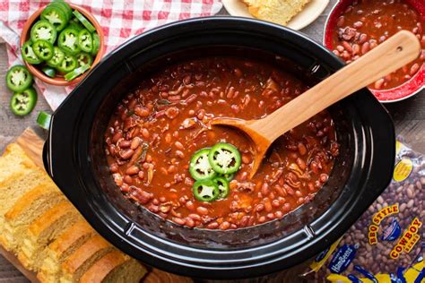 slow-cooker-spicy-barbecue-cowboy-beans image
