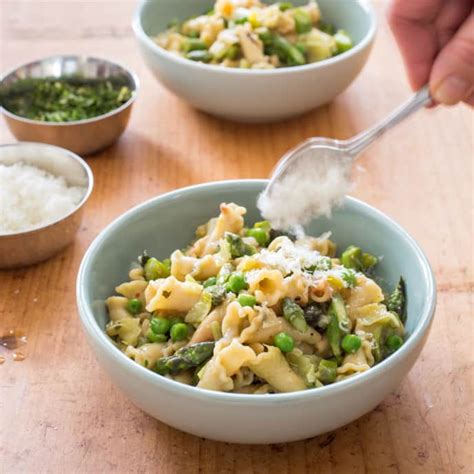 spring-vegetable-pasta-americas-test-kitchen image