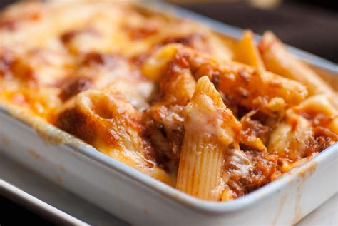 baked-rigatoni-with-sausage-and-mushrooms-more image
