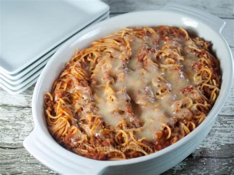 baked-american-spaghetti-recipe-cdkitchencom image
