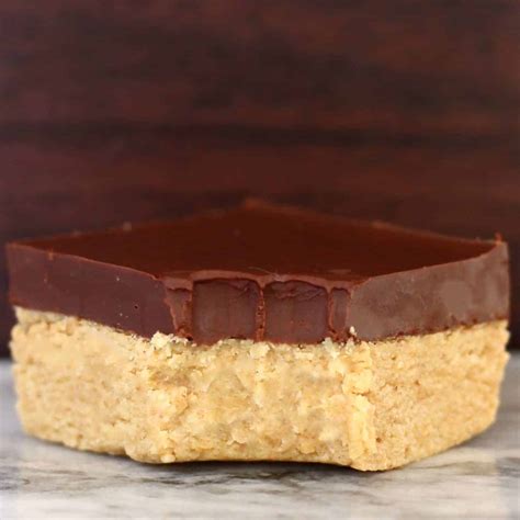 vegan-chocolate-peanut-butter-bars-gluten-free image