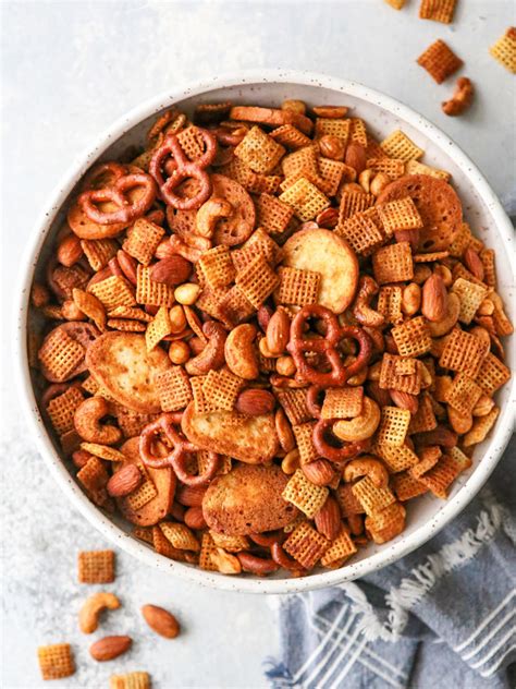 sweet-and-spicy-snack-mix-completely-delicious image