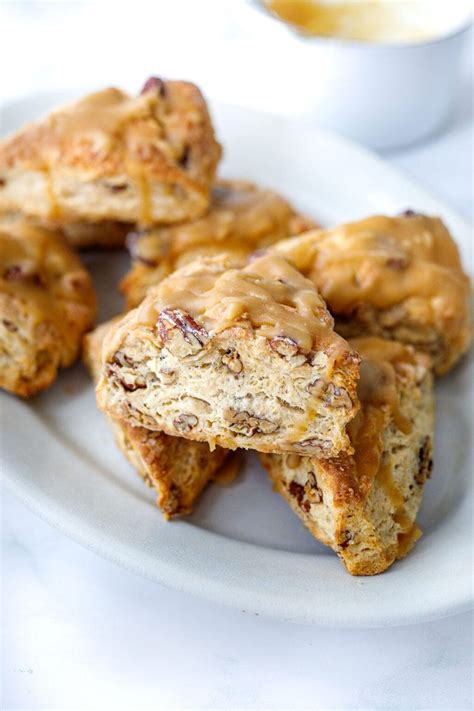buttery-flakey-maple-pecan-scones-feasting-at-home image