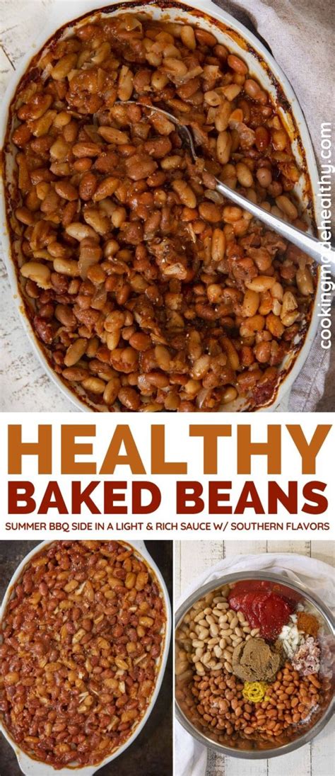 healthy-baked-beans-recipe-no-ketchup-cooking image