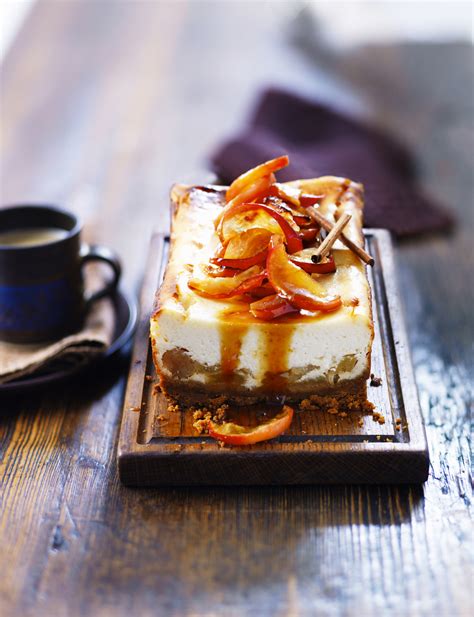 toffee-apple-cheesecake-sainsburys-magazine image