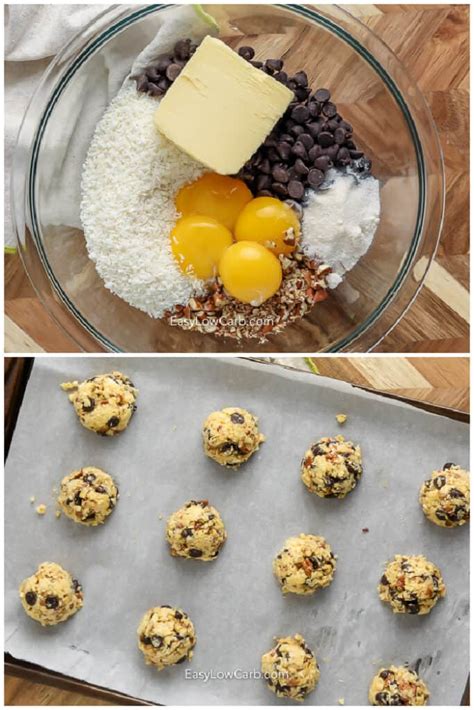 chocolate-coconut-cookies-easy-low-carb image