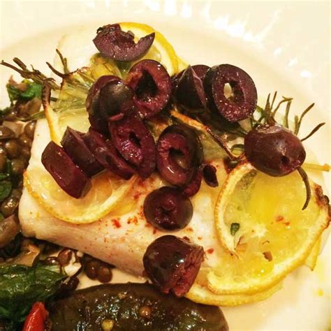 roasted-halibut-with-olives-lemon-and-rosemary image