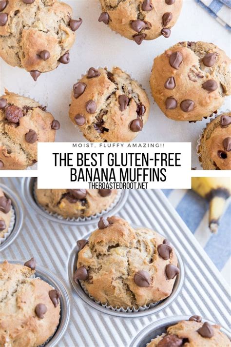 gluten-free-chocolate-chip-banana-muffins-the image