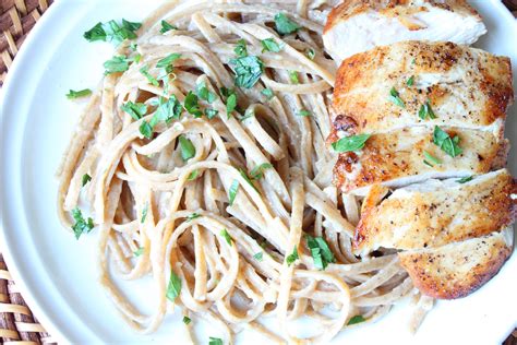 easy-chicken-pasta-with-white-wine-sauce-cpa image