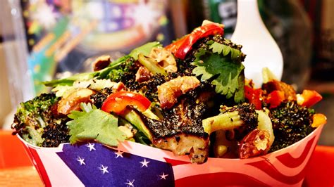 charred-broccoli-salad-with-eggplant-pure-recipe-bon image