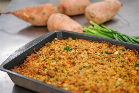 sweetpotato-cornbread-stuffing-north-carolina image