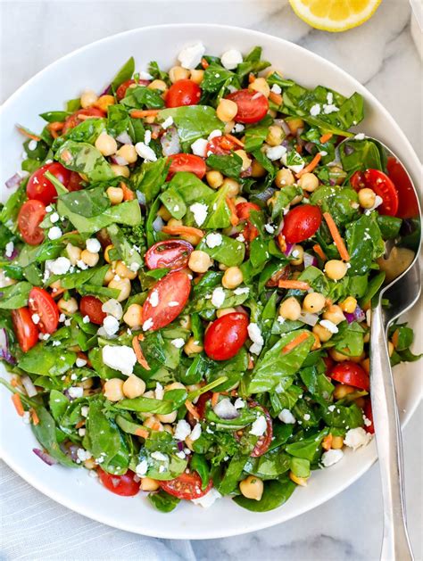 spinach-chickpea-salad-recipe-cookin-with image