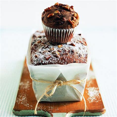 chocolate-chunk-loaf-and-chocolate-muffins image