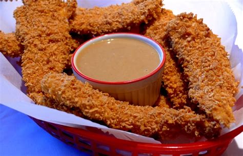 healthier-crispy-chicken-fingers-with-honey-mustard image