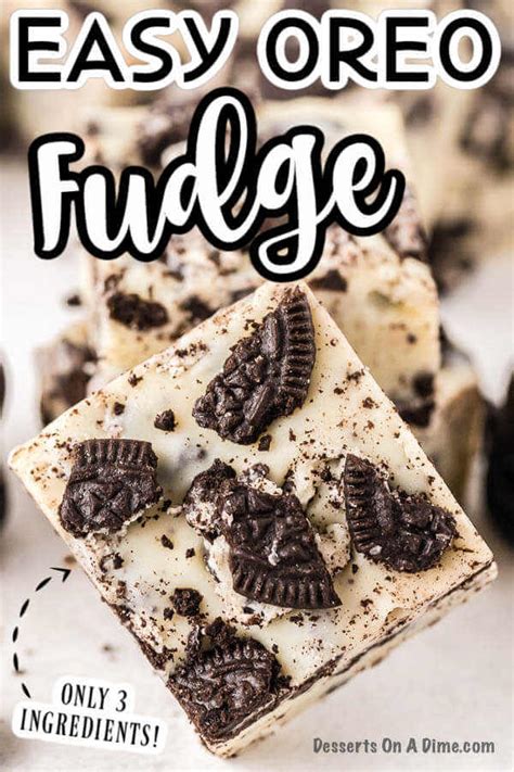 easy-3-ingredient-oreo-fudge-recipe-desserts-on-a-dime image