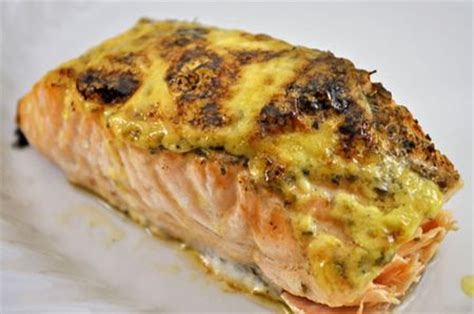 baked-salmon-with-lemon-mayonnaise-thyme-for-cooking image