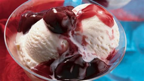 brandied-cherry-sauce-over-ice-cream image