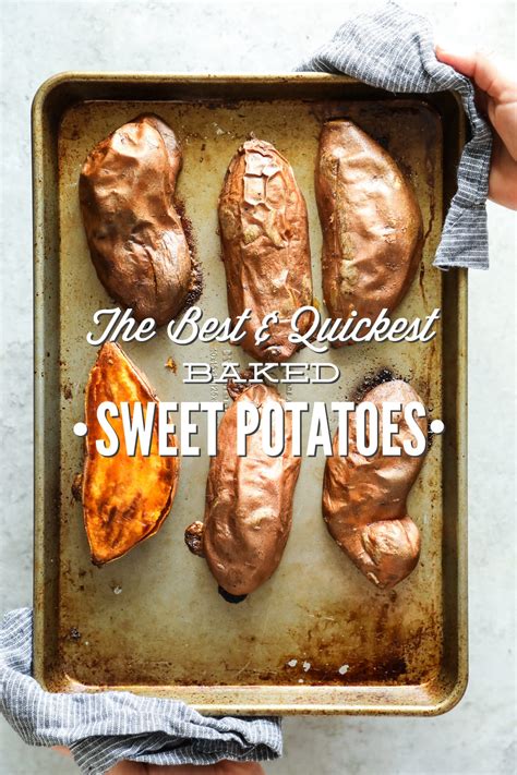the-best-and-quickest-baked-sweet-potatoes-live image