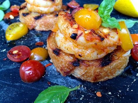 shrimp-bruschetta-crostini-recipe-ciaoflorentina image