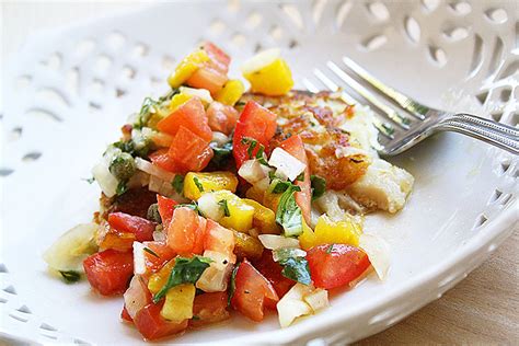 potato-crusted-snapper-with-bell-pepper-salsa image