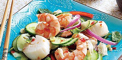 thai-seafood-salad-recipe-myrecipes image