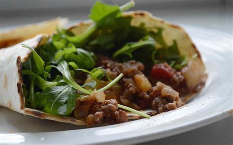 weeknight-spicy-beef-and-potato-burritos-unwritten image