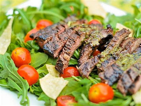 skirt-steak-salad-with-cilantro-lime-dressing image