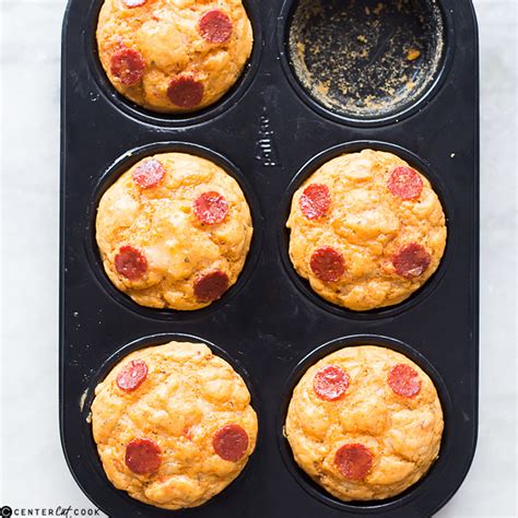 pepperoni-and-cheese-pizza-muffins image