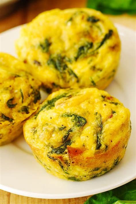 breakfast-egg-muffins-with-bacon-and-spinach-julias image