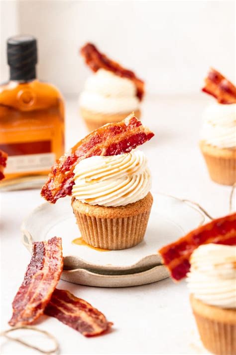 maple-bacon-cupcakes-with-bourbon-brown-butter image